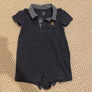 Baby Gap polo onesie- 12-18 months
